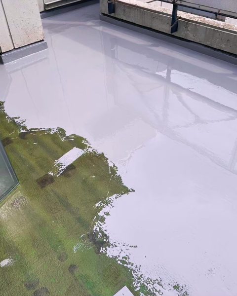 【熊本市】劣化が進んだバルコニーを、雨漏りの心配がない状態にの施工写真（3枚目）