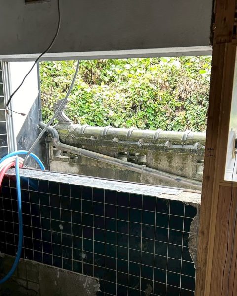 【熊本市】既存の壁に窓を新設して、光と風が通る部屋に（施工前）