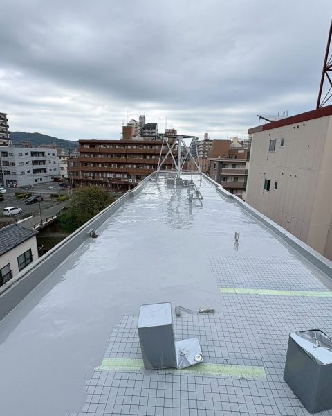 【熊本市】陸屋根の防水層をつくり直し、雨漏りの不安を断つの施工写真（7枚目）