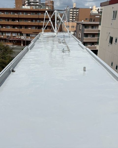 【熊本市】陸屋根の防水層をつくり直し、雨漏りの不安を断つ