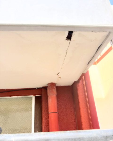 【熊本市】足場から塗装・板金・大工まで一式で。長く貸せるアパートにの施工写真（5枚目）
