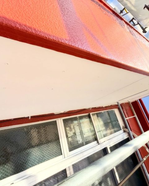 【熊本市】足場から塗装・板金・大工まで一式で。長く貸せるアパートにの施工写真（12枚目）