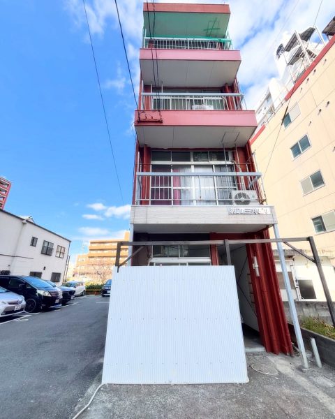 【熊本市】足場から塗装・板金・大工まで一式で。長く貸せるアパートに