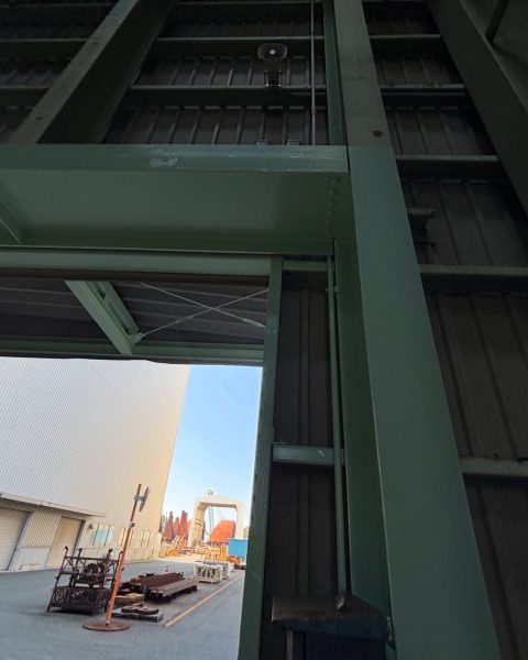 【長洲町】足場から仕上げまで一貫施工。企業様の鉄骨を長寿命化の施工写真（10枚目）