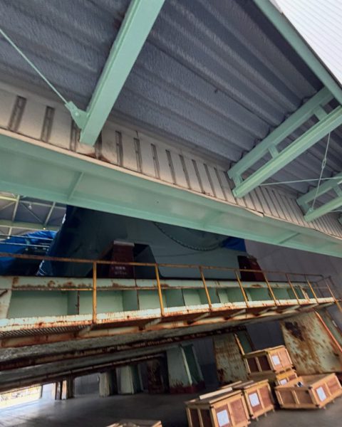 【長洲町】足場から仕上げまで一貫施工。企業様の鉄骨を長寿命化の施工写真（11枚目）
