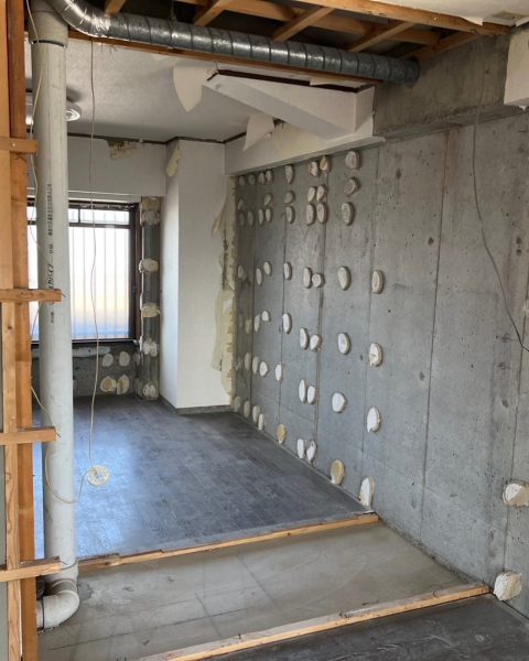 【熊本市】コンクリート打ちっぱなし風にこだわった、マンションのフルリノベーション（施工前）