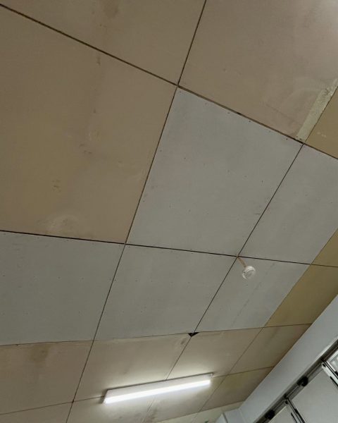 【山鹿市】稼働を止めずに、食品工場の天井を衛生的な状態へ張り替えの施工写真（8枚目）