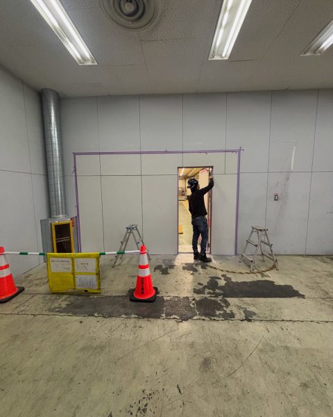 【長洲町】用途と動線に合わせた間仕切りを新設し、塗装仕上げまで一括での施工写真（4枚目）