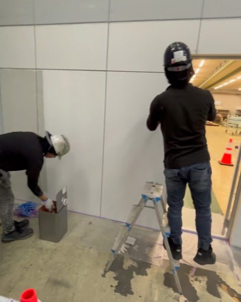 【長洲町】用途と動線に合わせた間仕切りを新設し、塗装仕上げまで一括での施工写真（8枚目）
