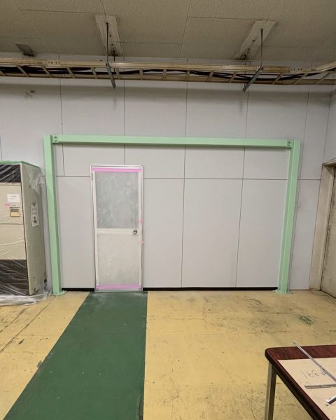 【長洲町】用途と動線に合わせた間仕切りを新設し、塗装仕上げまで一括で